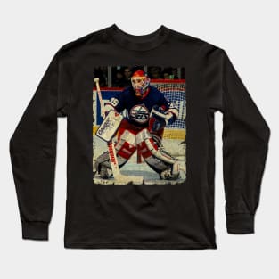 Nikolai Khabibulin, 1995 in Winnipeg Jets (79 GP) Long Sleeve T-Shirt